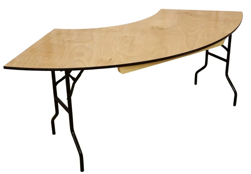 Serpentine table